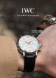 Replica IWC Big Pilot Chronograph Watch Stainless Steel Case White Dial Brown Leather Strap 42mm (2)_th.jpg